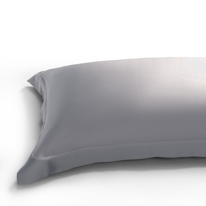 Epitex 100% Lyocell 1200TC Lyoluxe Solid Bedsheet | Fitted Sheet Set | Bedset (Grey)