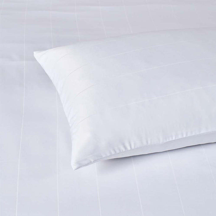 Epitex 1600TC Melange Tencel Blend Dobby Bedsheet Set (White)