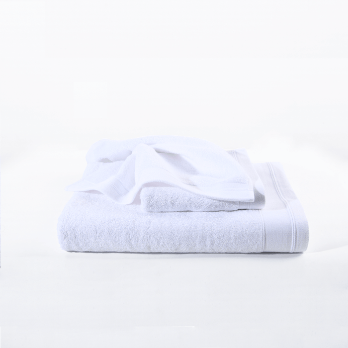 Epitex Bamboo Cotton Towel | Face Towel | Hand Towel | Bath Towel (White)