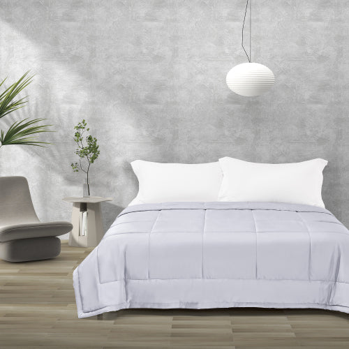 Epitex Pure Bamboo Blanket | Bamboo Comforter | Single Blanket | Single Comforter | Pale Lilac - Epitex