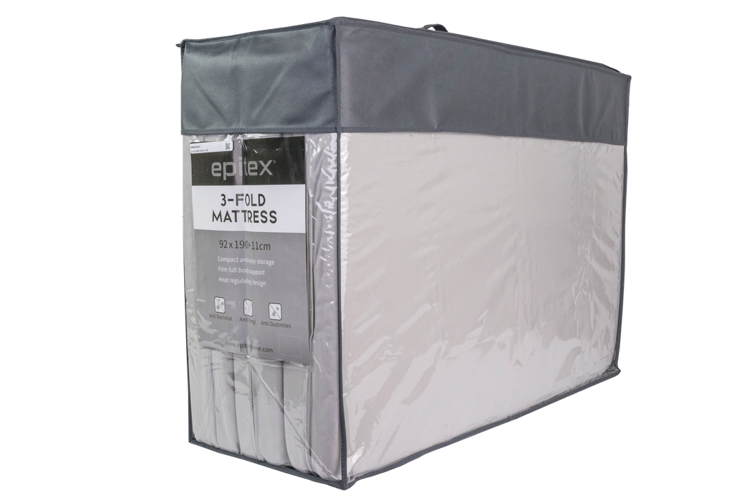 Epitex 3 Fold Memory Foam Mattress | 4cm | 8cm | 11cm | Bed - Epitex