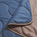 Epitex Air Down Blanket Reversible Solid Moon Blue / Bark - Epitex