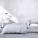 Nature Collection Silver Fitted Sheet Set | Bedset - Epitex