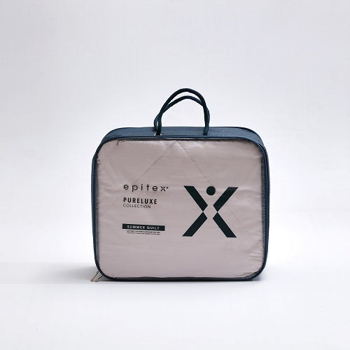 Epitex Pureluxe Blanket | Comforter | Duvet | Cooling | Soft | Pale Mauve - Epitex