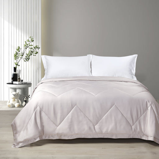 Epitex Pureluxe Blanket | Comforter | Duvet | Cooling | Soft | Pale Mauve - Epitex