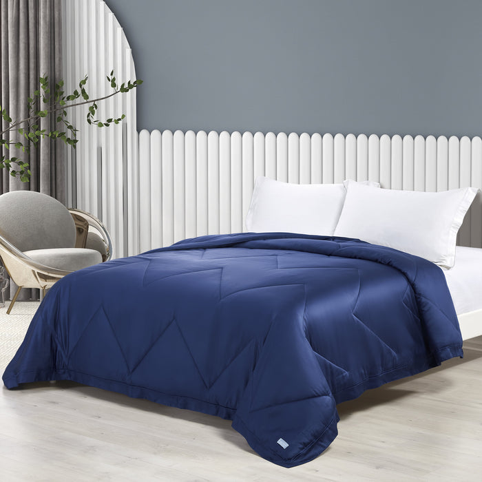 Epitex Pureluxe Blanket | Comforter | Duvet | Cooling | Soft | Blue Night