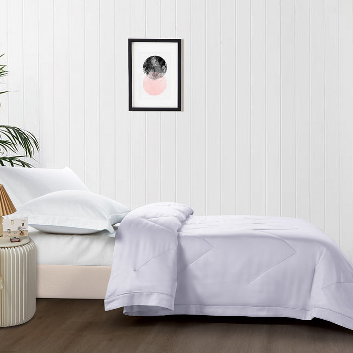 Epitex Pureluxe Blanket | Comforter | Duvet | Cooling | Soft | Lilac Grey