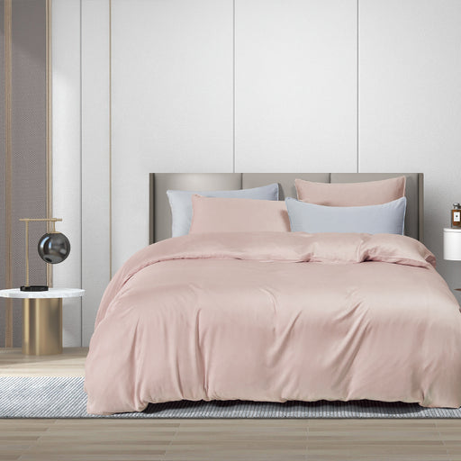 100% Tencel Solid 1600TC Hushed Nude Fitted Sheet Set | Bedset - Epitex