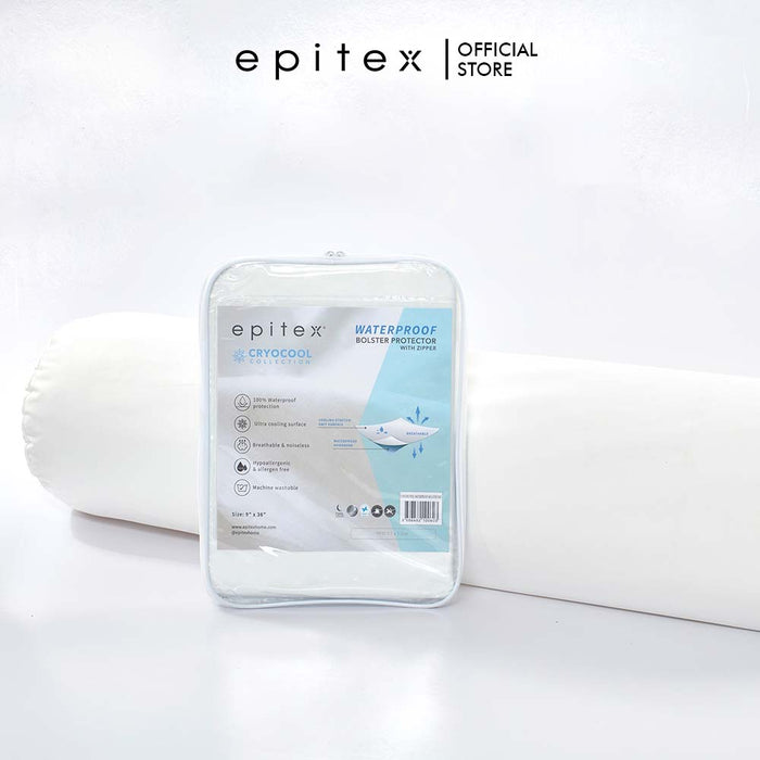 Epitex Cooling Waterproof Pillow | Bolster Protector - Epitex