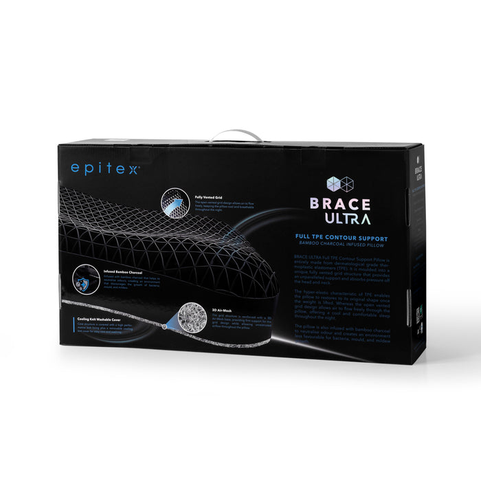 EPITEX BRACE ULTRA FULL TPE CONTOUR SUPPORT PILLOW