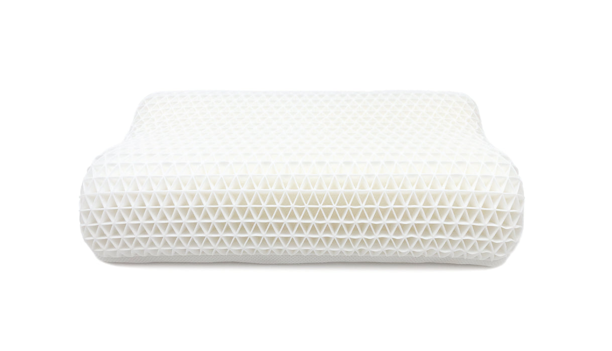 Epitex Brace White Contour Pillow | Jelly Pillow | Neck Contour Pillow | Comfort Pillow