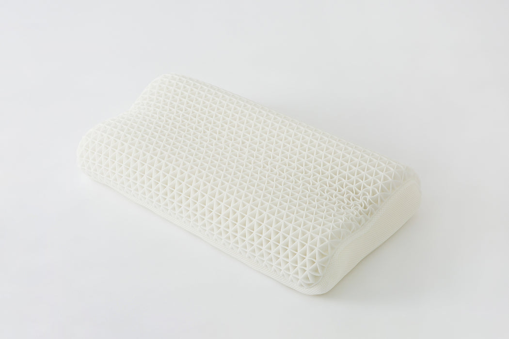 Epitex Brace White Contour Pillow | Jelly Pillow | Neck Contour Pillow | Comfort Pillow