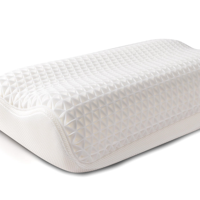 Epitex Brace White Contour Pillow | Jelly Pillow | Neck Contour Pillow | Comfort Pillow