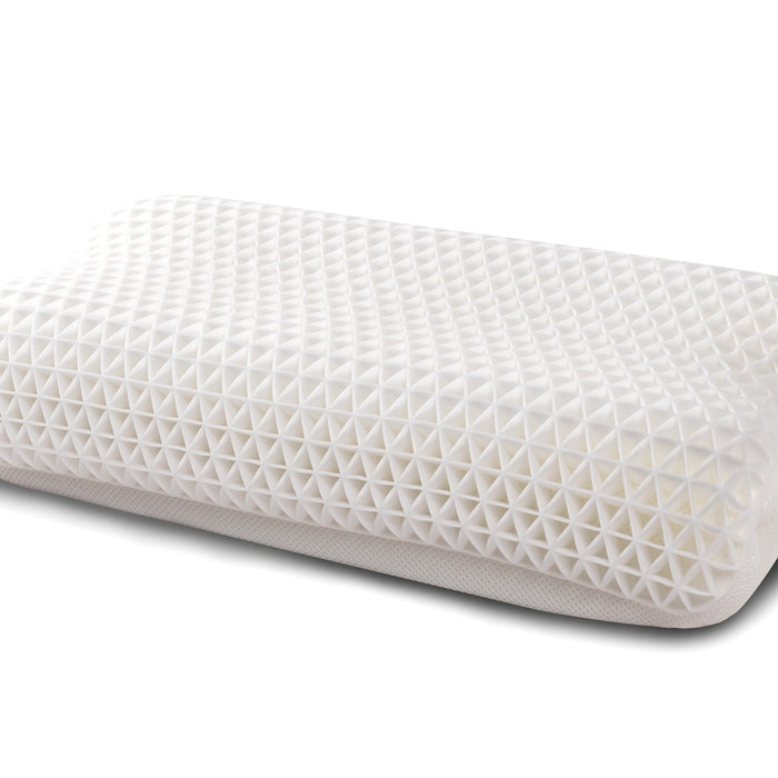 Epitex Brace White Contour Pillow | Jelly Pillow | Neck Contour Pillow | Comfort Pillow