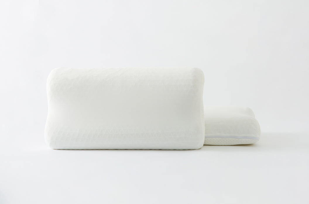 Epitex Brace White Contour Pillow | Jelly Pillow | Neck Contour Pillow | Comfort Pillow