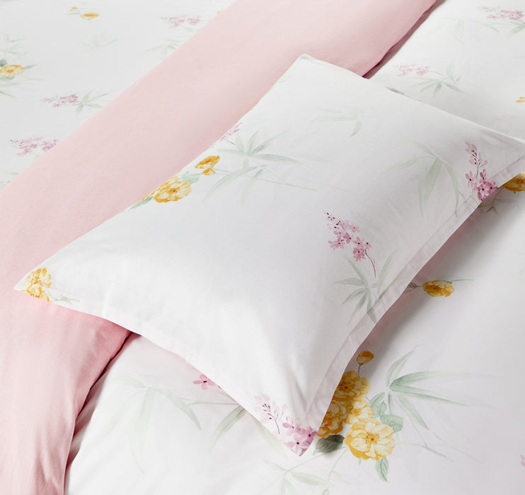 EPITEX COTTON LUMIA 1200TC Bedsheet Set | Fitted Sheet | Bedding Set (Dune Bloom)