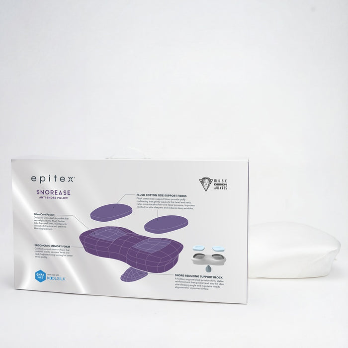 EPITEX SNOREASE ANTI-SNORE PILLOW