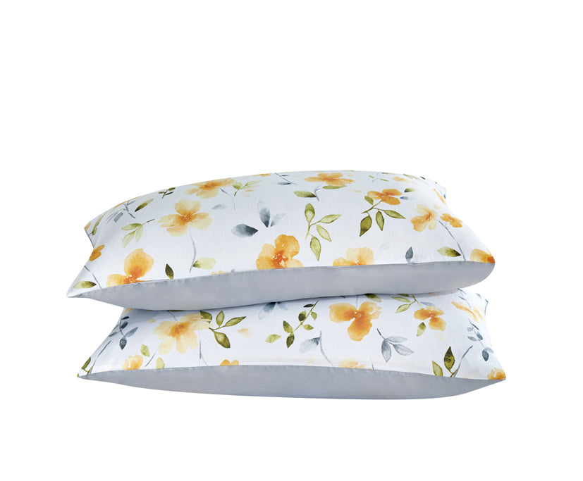 (New Arrival) Epinova Cozycool Print 1200TC Bedsheet Set (Lizzie) | Fitted Sheet Set | Ultra Cooling