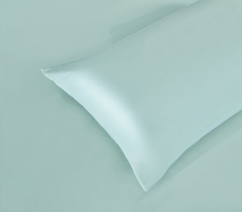 (New Arrival) Epinova Cozycool Solid 1200TC Bedsheet Set (Mint) | Fitted Sheet Set | Ultra Cooling