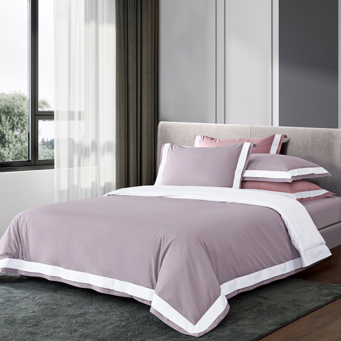 Epitex Hotel Collection 1200TC 100% Egyptian Cotton Bedsheet Set (Ash)| Bedset