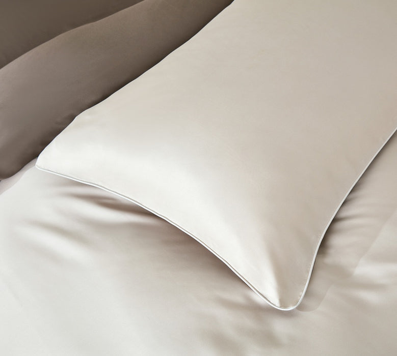 EPITEX HOMME TENCEL MAISON FERN 1600TC Bedsheet Set | Fitted Sheet | Bedding Set (IVORY / CEDAR)