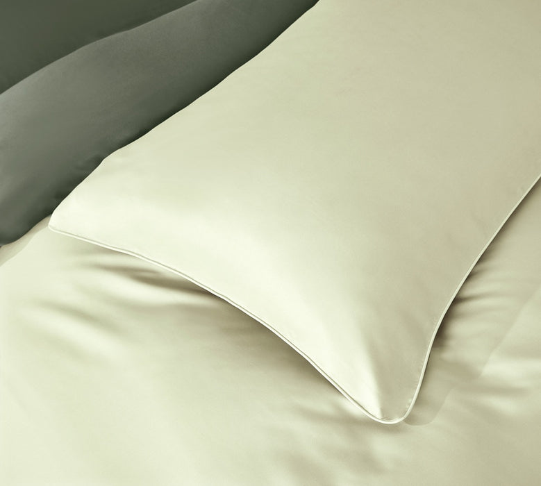 EPITEX HOMME TENCEL MAISON FERN 1600TC Bedsheet Set | Fitted Sheet | Bedding Set (FERN / MOSS)