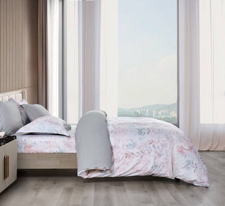 Epinova Lyosilk 1200TC Printed Bedsheet | Bedset (ELP2815 Mimosa)