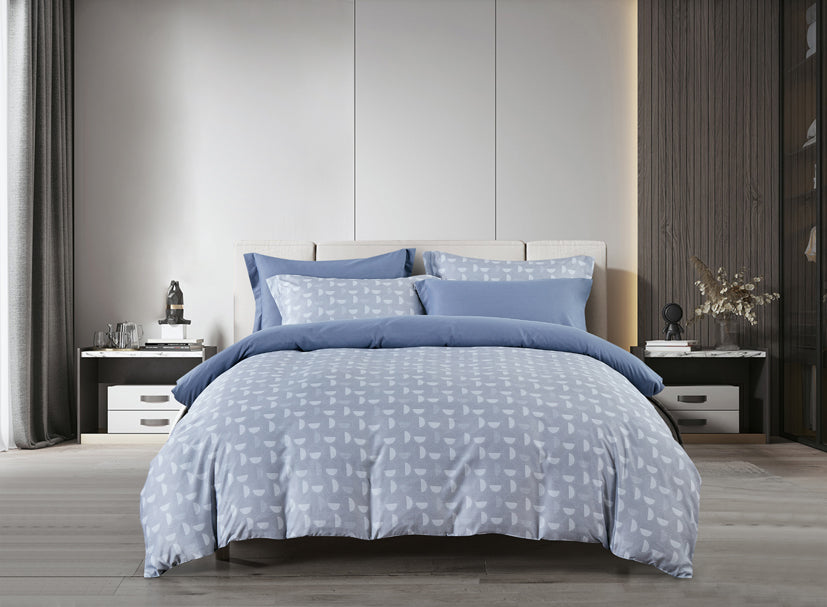 Epinova Lyosilk 1200TC Printed Bedsheet | Bedset (ELP2818 Mosaic)