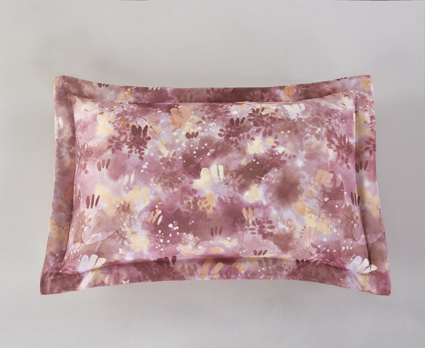 Epinova Lyosilk 1200TC Printed Bedsheet | Bedset (ELP2819 Rosae)