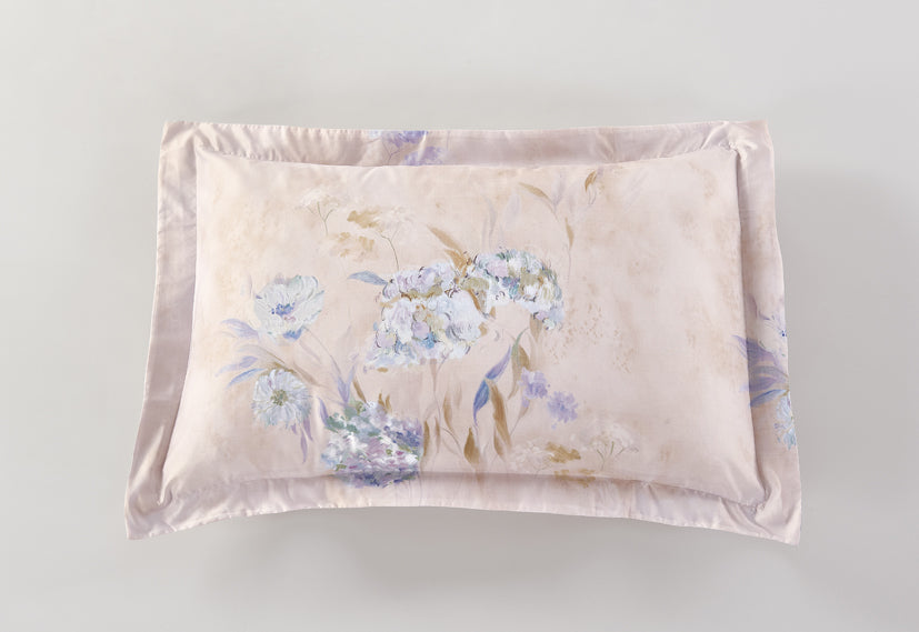 Epinova Lyosilk 1200TC Printed Bedsheet | Bedset (ELP2822 Brunella)