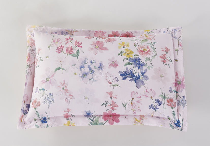 Epinova Lyosilk 1200TC Printed Bedsheet | Bedset (ELP2823 Posula)