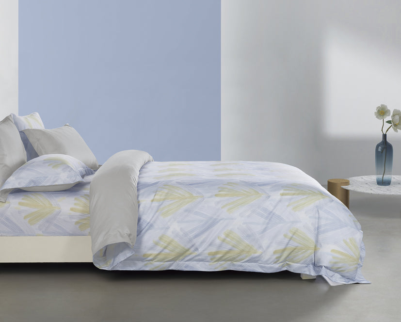 Epinova Lyosilk 1200TC Printed Bedsheet | Bedset (ELP2824 Solique)