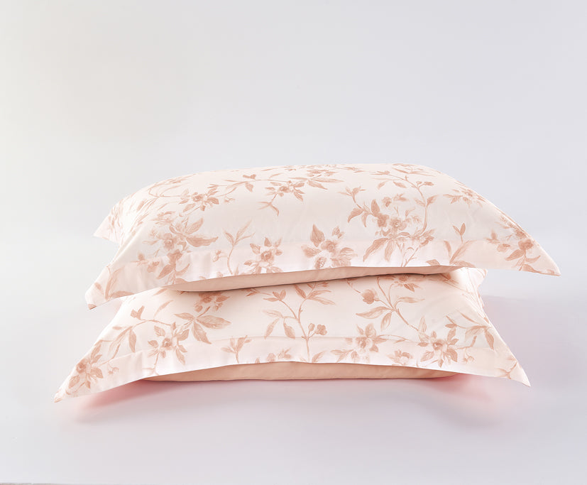 Epinova Lyosilk 1200TC Printed Bedsheet | Bedset (ELP2825 Soraya)