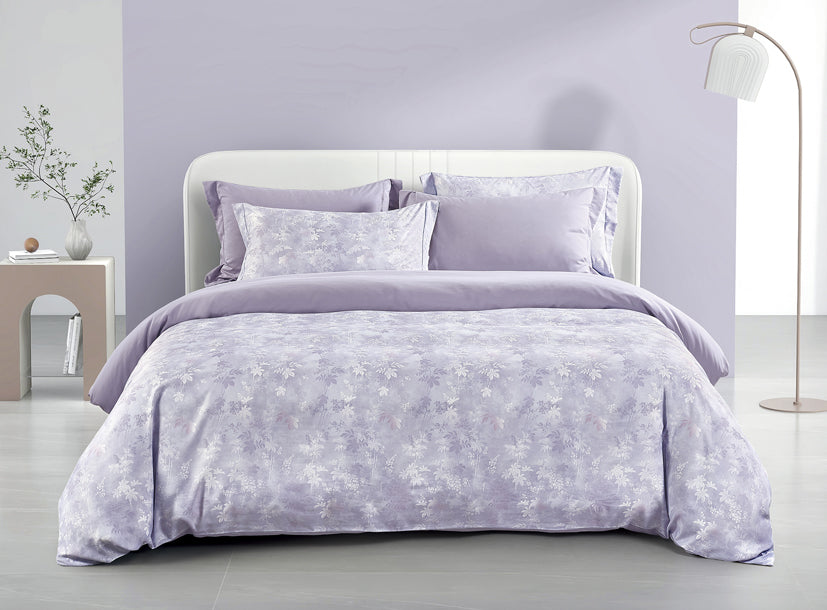 Epinova Lyosilk 1200TC Printed Bedsheet | Bedset (ELP2827 Florette)