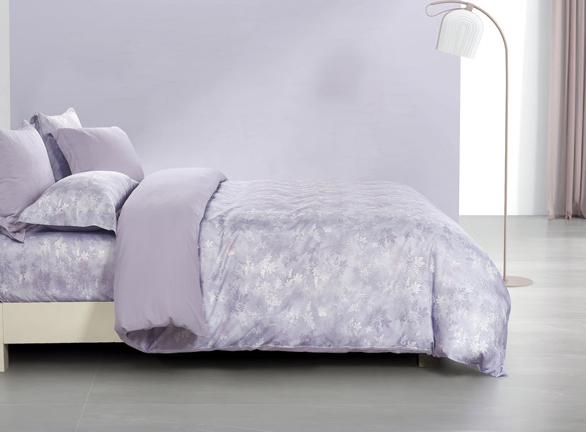 Epinova Lyosilk 1200TC Printed Bedsheet | Bedset (ELP2827 Florette)