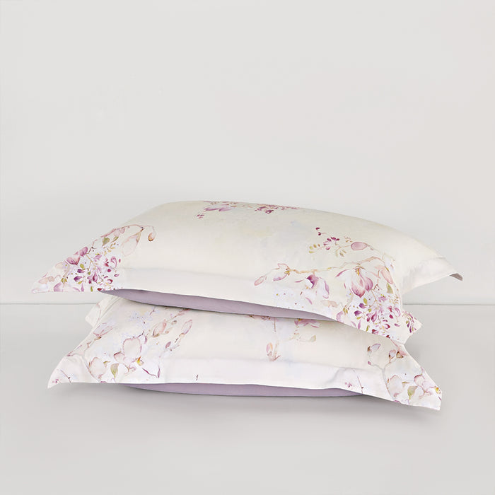Epinova Lyosilk 1200TC Printed Bedsheet | Bedset (ELP2844 Magnoliae)