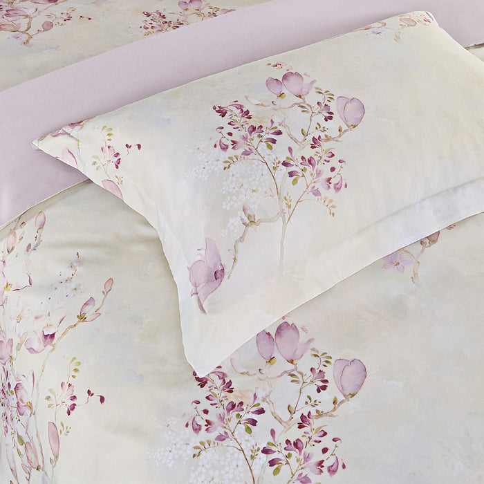 Epinova Lyosilk 1200TC Printed Bedsheet | Bedset (ELP2844 Magnoliae)