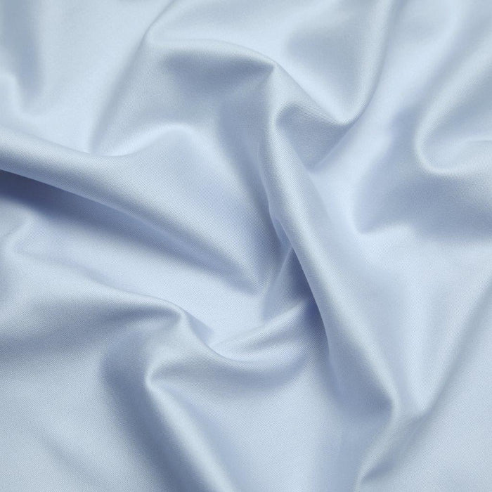 Supima Prime Cotton Collection Solid 1200TC Bedsheet (Ice Blue) | Fitted Sheet Set | Bedset