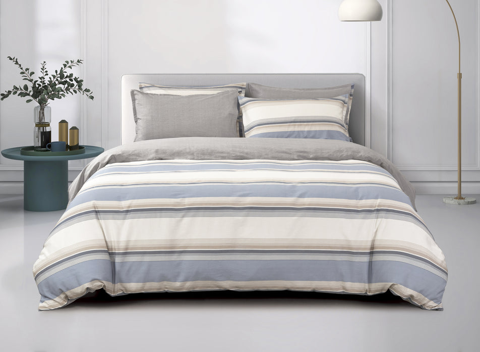 Epinova 1000TC 100% Pure Cotton Printed Bedsheet Set | Fitted Sheet | Bedding Set