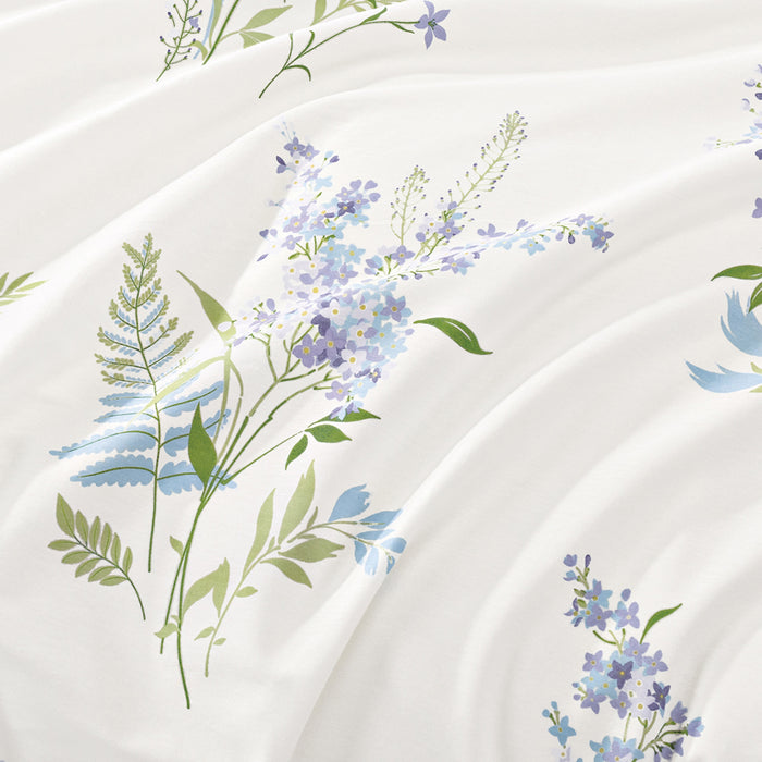 Epinova 1000TC 100% Pure Cotton Printed Bedsheet Set | Fitted Sheet | Bedding Set