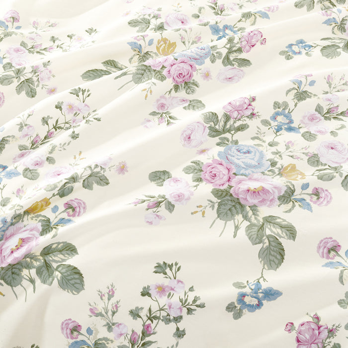 Epinova 1000TC 100% Pure Cotton Printed Bedsheet Set | Fitted Sheet | Bedding Set