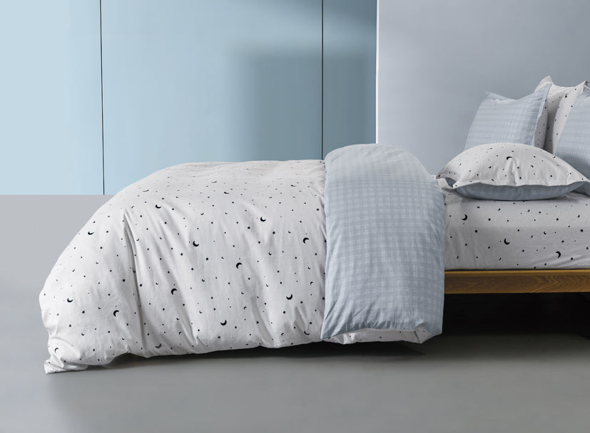 Epinova 1000TC 100% Pure Cotton Printed Bedsheet Set | Fitted Sheet | Bedding Set