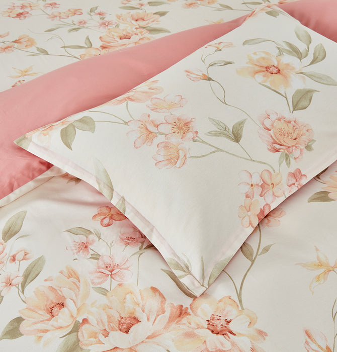 (Perks Week Special) Epinova 1000TC 100% Pure Cotton Printed Bedsheet Set | Fitted Sheet | Bedding Set