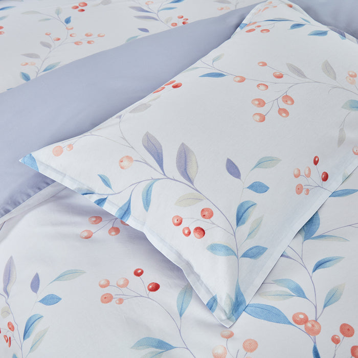 (Perks Week Special) Epinova 1000TC 100% Pure Cotton Printed Bedsheet Set | Fitted Sheet | Bedding Set