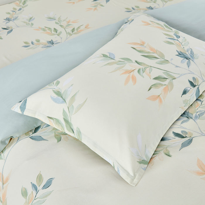 (Perks Week Special) Epinova 1000TC 100% Pure Cotton Printed Bedsheet Set | Fitted Sheet | Bedding Set