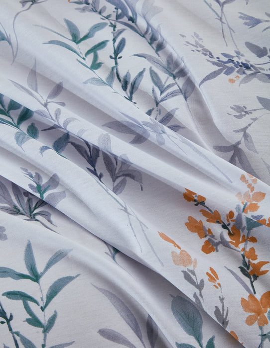 Epinova 1000TC 100% Pure Cotton Printed Bedsheet Set | Fitted Sheet | Bedding Set