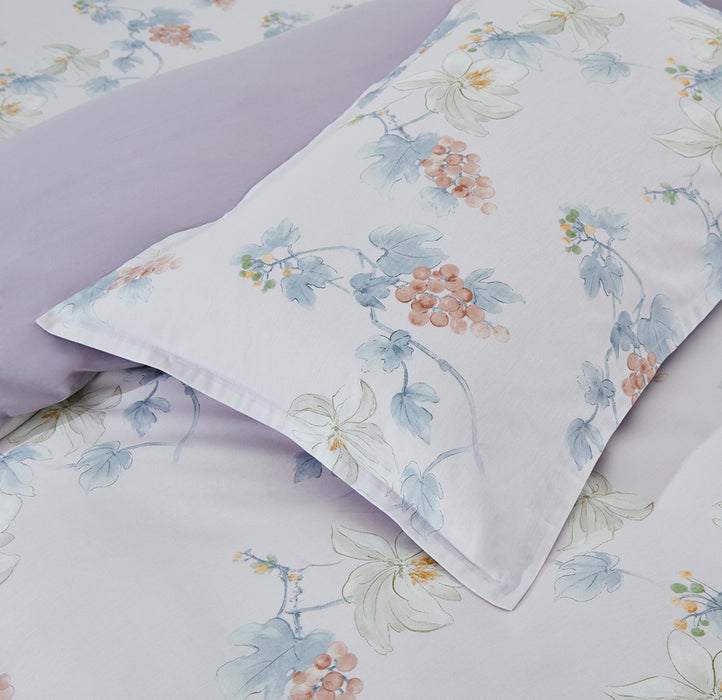Epinova 1000TC 100% Pure Cotton Printed Bedsheet Set | Fitted Sheet | Bedding Set