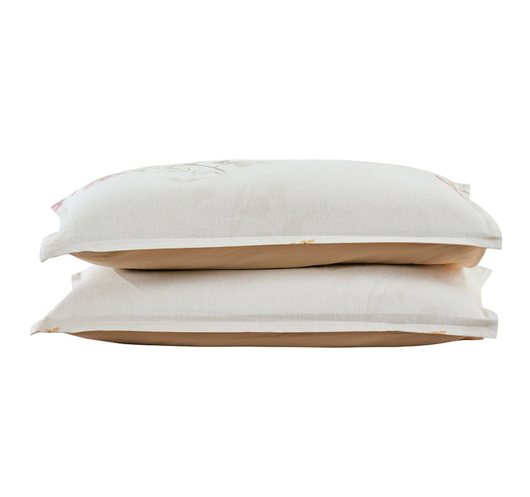 Epinova 1000TC 100% Pure Cotton Printed Bedsheet Set | Fitted Sheet | Bedding Set
