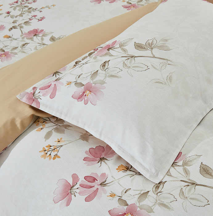 Epinova 1000TC 100% Pure Cotton Printed Bedsheet Set | Fitted Sheet | Bedding Set