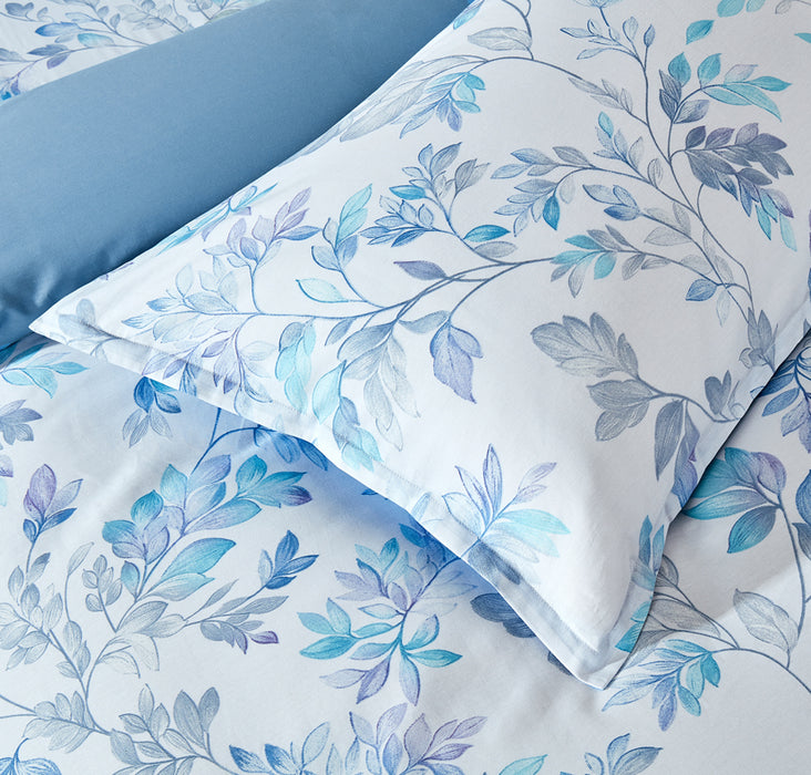 Epinova 1000TC 100% Pure Cotton Printed Bedsheet Set | Fitted Sheet | Bedding Set